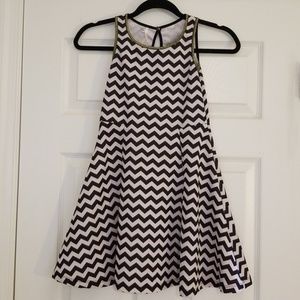 ** Favorite B&W skater dress **